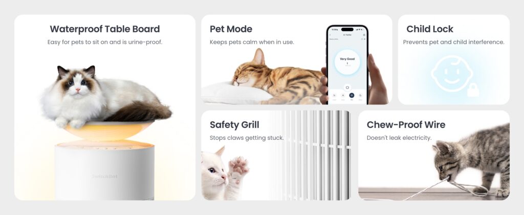 智能家居 Air Purifier 空氣清淨機 寵物友善設計