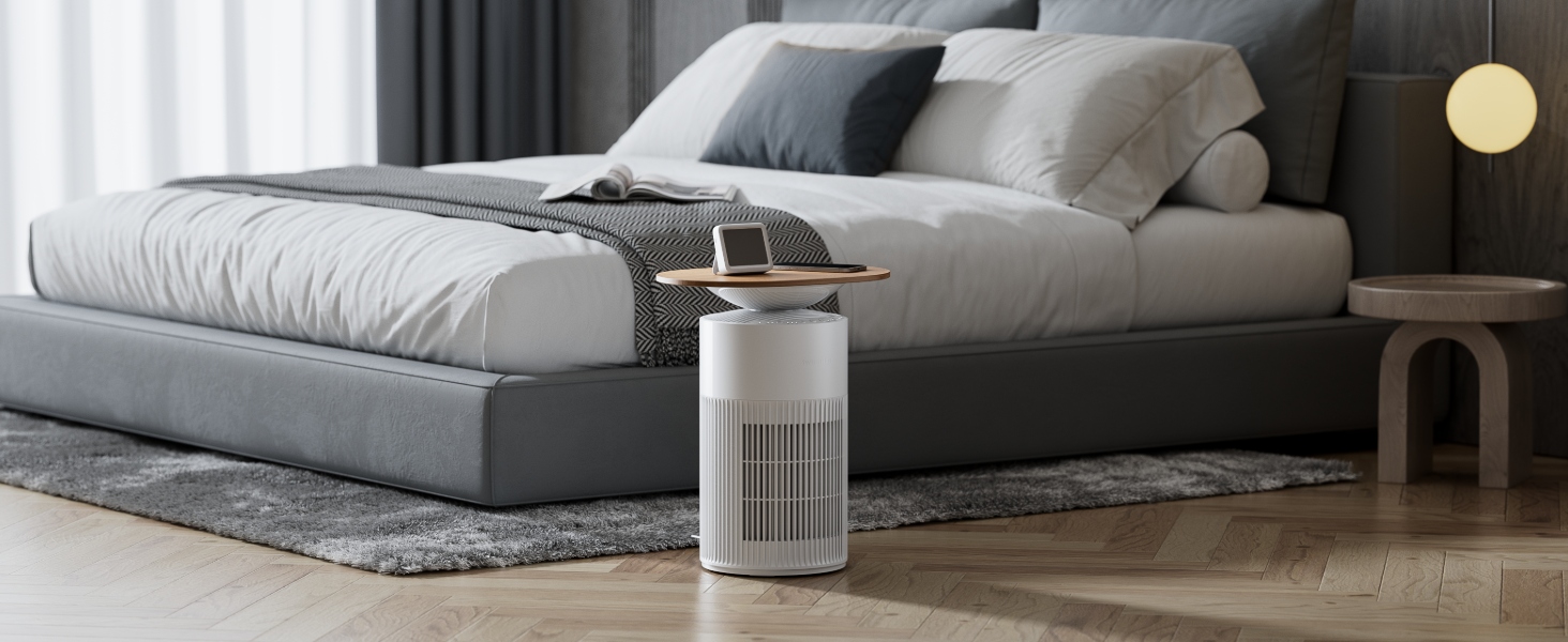 SwitchBot Air Purifier 空氣清淨機 可以是手機充電床頭櫃