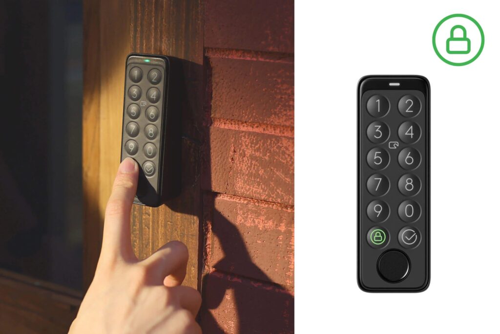 智能門鎖 Keypad Touch 一鍵上鎖，簡單又直覺