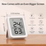 智能家居 溫溼度感測器 Meter Plus 配備了更大的螢幕