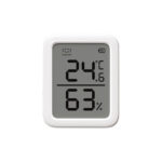 智慧家庭 溫溼度感測器 Meter Plus 採用 3 吋 LCD 顯示屏，讓觀看更加輕鬆