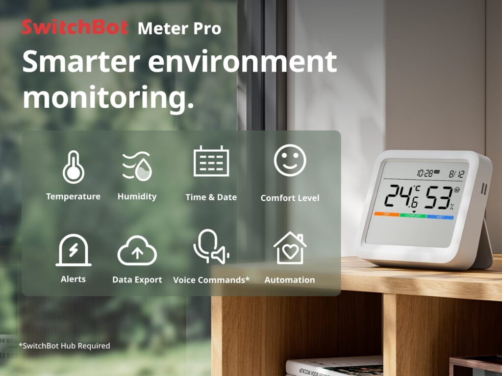 SwitchBot Meter Pro 智慧環境監測