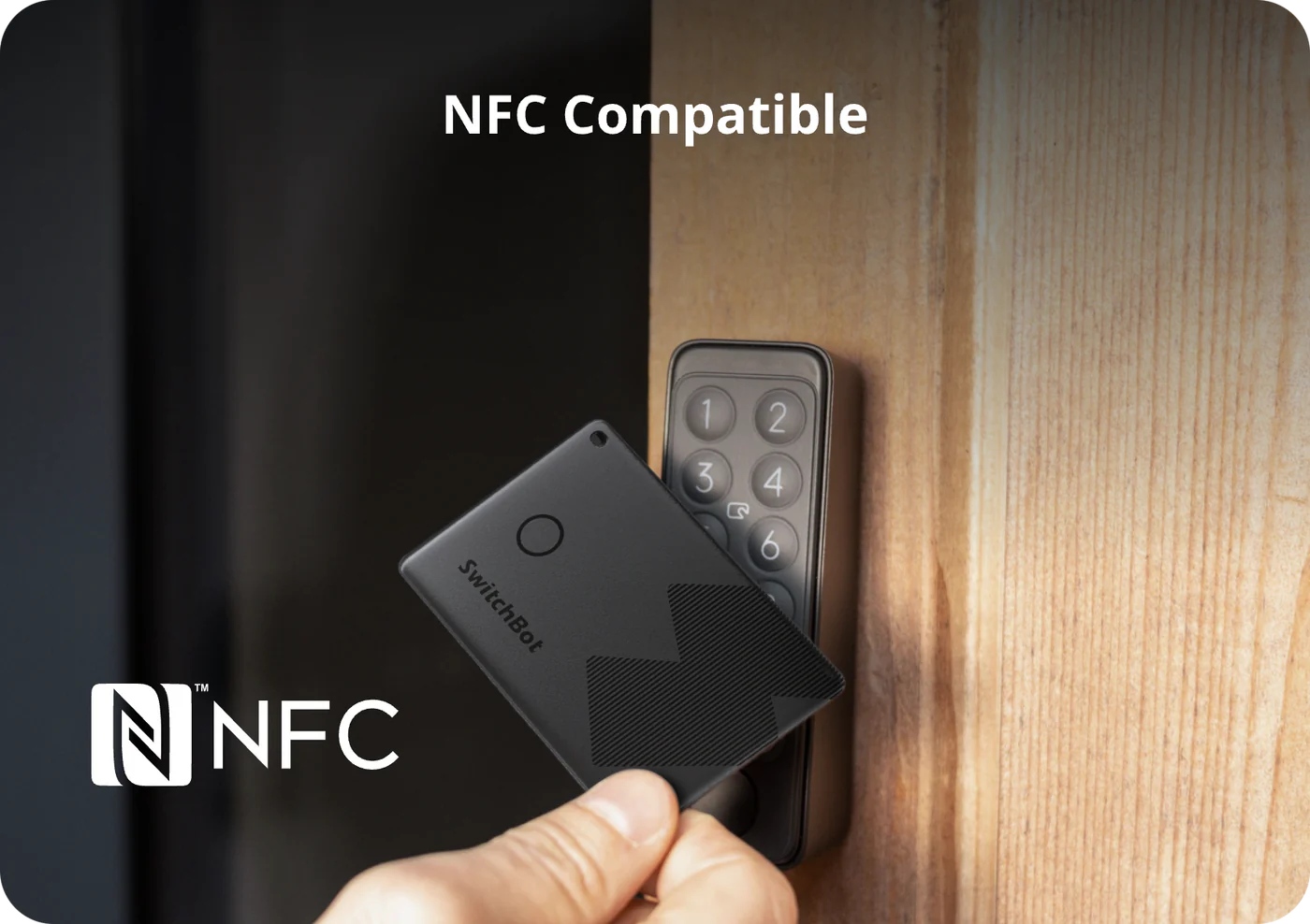 SwitchBot 防丟卡與NFC 相容
